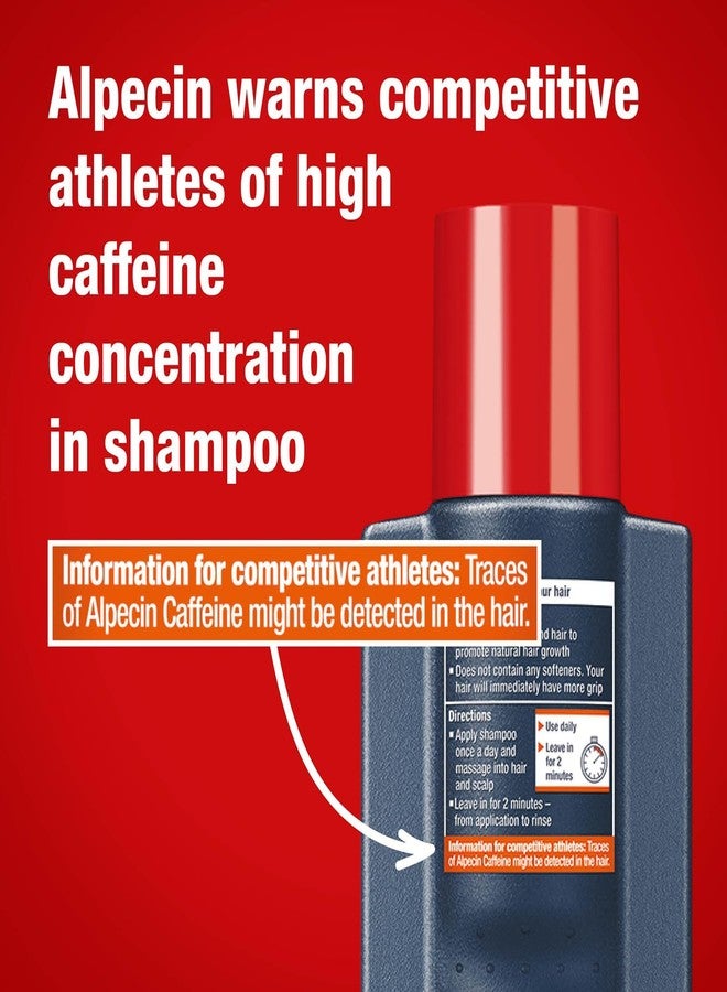 Alpecin C1 Caffeine Shampoo 20.28 fl oz I Hair Performance Enhancer I Promotes Natural Hair Growth and Thickness I Energizes Scalp 600mL 1 Pack - Image 2